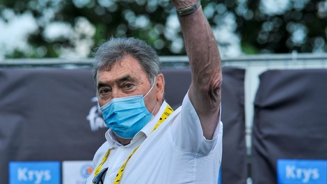 Sloviti kolesar Eddy Merckx v Tadeju Pogačarju vidi svojega naslednika