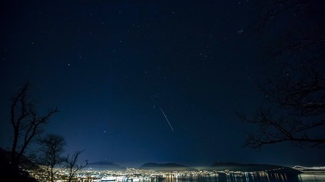 Norveško nebo je ponoči razsvetlil meteorit, ki je padel nedaleč od Osla