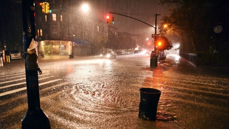 V New Yorku zaradi tropske nevihte Ida izredne razmere