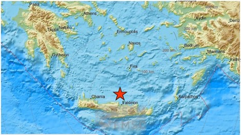 Močan potres na Kreti terjal smrtno žrtev in povzročil škodo