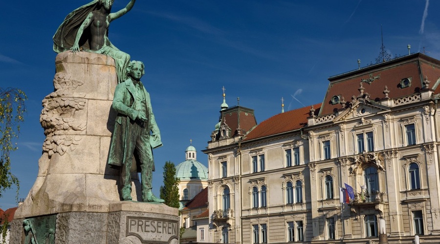 Prešernovi nagradi za življenjsko delo Kajetanu Gantarju in Mirku Cudermanu (foto: profimedia)