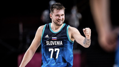 [VIDEO] Luka Dončić novinec na TikToku: Vragolije z žogo ter več kot 2,2 milijonov ogledov