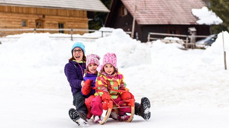 Aktivnosti na snegu - ker je zimsko spanje za medvede