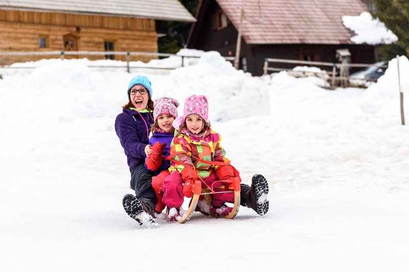 Aktivnosti na snegu - ker je zimsko spanje za medvede (foto: Profimedia)