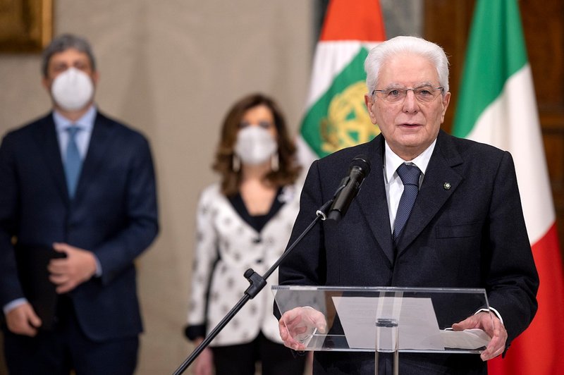 Sergio Mattarella sprejel nov predsedniški mandat zaradi občutka odgovornosti (foto: profimedia)