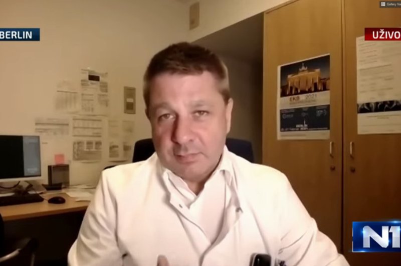 Andrej Trampuž: "Pandemije bo poleti konec, a bo virus še naprej ostal z nami!" (foto: N1/youtube)