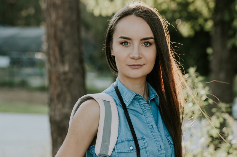 Vsestranska fotografinja Karin Kegel Močnik: "Pravijo, da dober glas seže v deveto vas." (foto: Maja Krajnc)