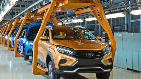 Ruski Avtovaz v vse hujših težavah, avtomobili brez osnovne varnosti