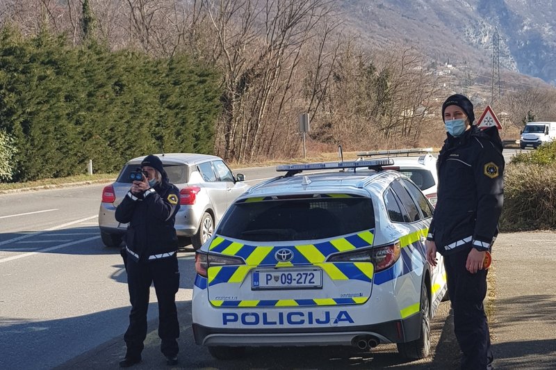 RAZKRIVAMO, kje na vas prežijo policisti! Zbrali smo lokacije po vsej Sloveniji! (foto: Policijska uprava Nova Gorica)