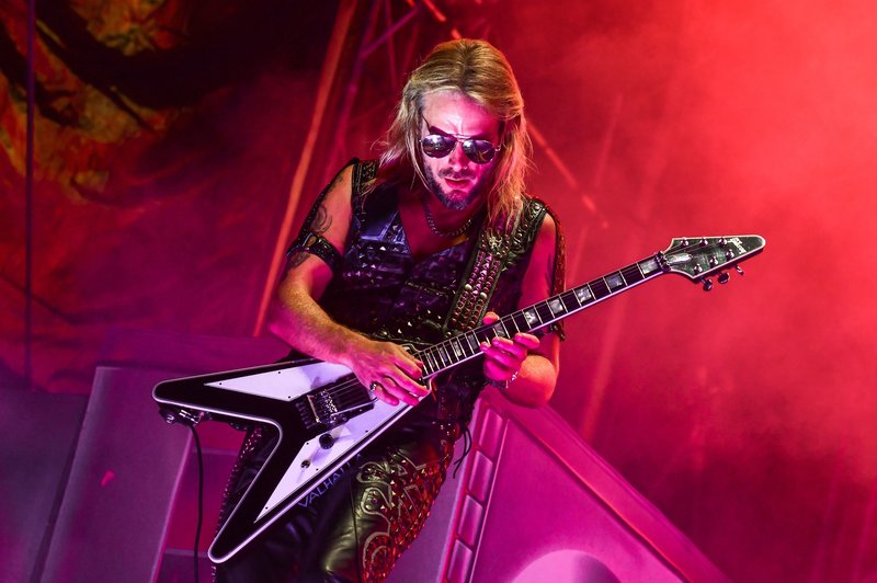 Nastop skupine Judas Priest na festivalu Metaldays leta 2018. (foto: Profimedia)