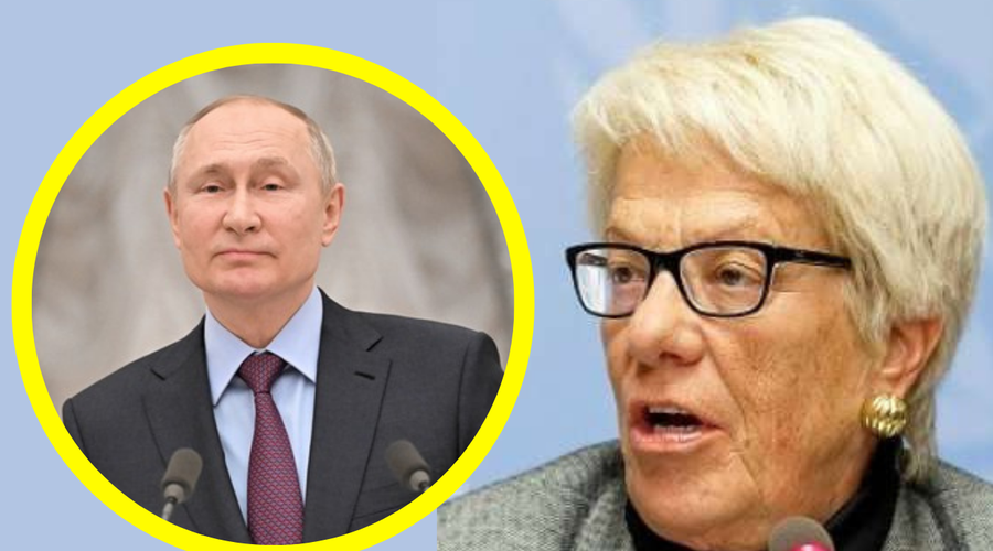 Carla Del Ponte o Putinu. (foto: Profimedia/fotomontaža)