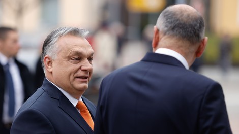 Viktor Orban in slovenski premier Janez Janša.