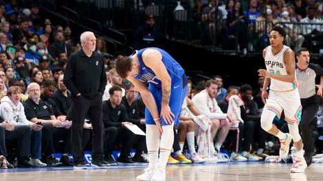 VIDEO: Luka Dončić se je poškodoval!