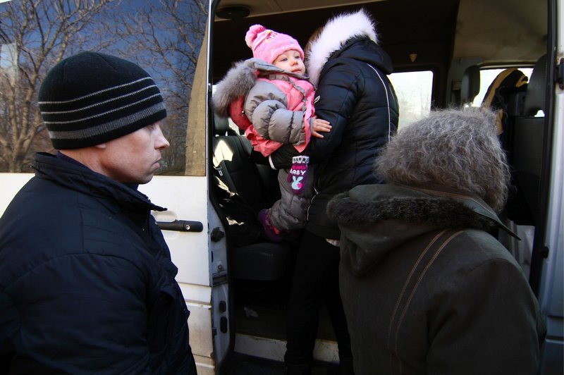 Na poti v Slovenijo konvoj ukrajinskih sirot (foto: Profimedia)