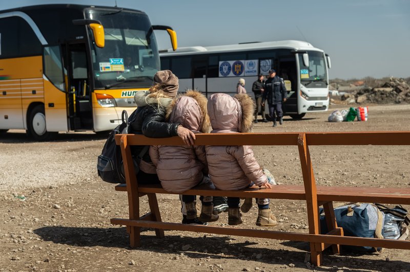 Ukrajinci še vedno na begu pred vojno: med njimi prevladujejo ženske in otroci (foto: Profimedia)