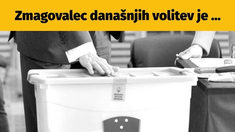 TUKAJ so začasne uradne statistike današnjih volitev!