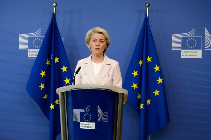 Ursula von der Leyen - Izjava za javnost o Gazpromu (foto: Profimedia)