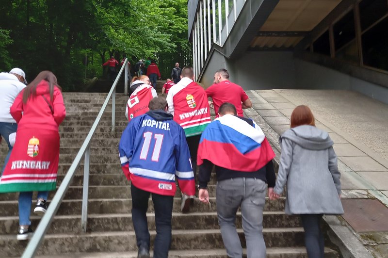 Ljubljanske ulice preplavili hokejski navdušenci (foto: uredništvo)