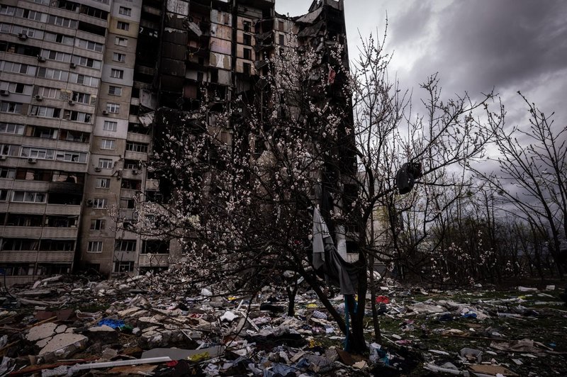 Rusi bombardirali šolo s civilisti, več smrtnih žrtev (foto: Profimedia)