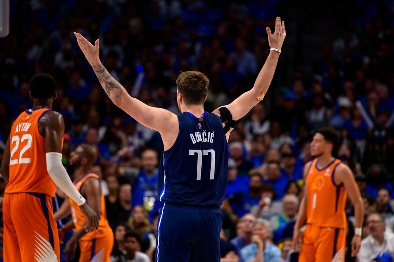 Ko gre zares, je Luka Dončić najboljši v zgodovini lige NBA (foto: Profimedia)