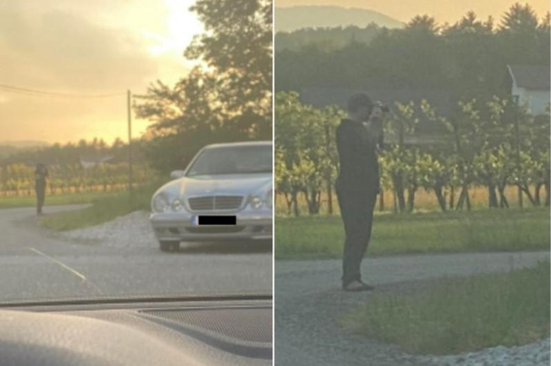 Pozor: sumljiv avtomobil se vozi po mestu in vas opazuje (foto: Facebook/Radar Slovenska Bistrica)