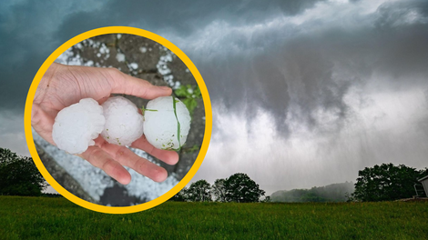 FOTO: Uničujoča toča prizadela Slovenijo – posledice so katastrofalne