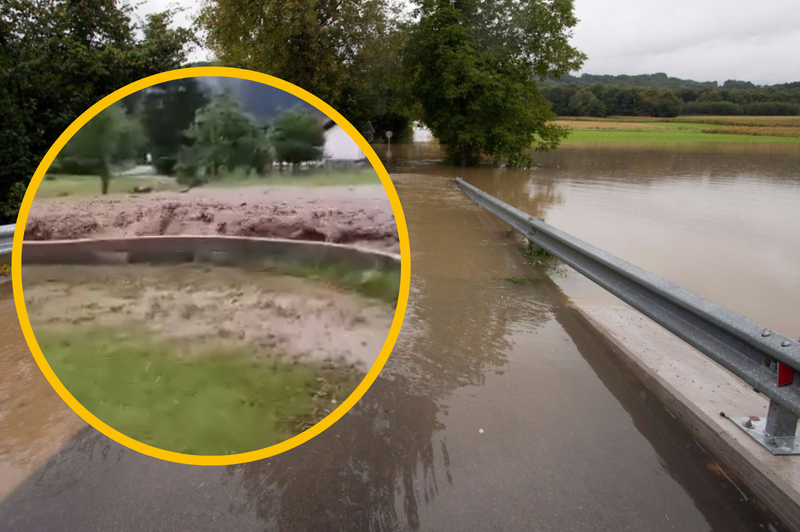 Močna neurja povzročala preglavice, zaradi udara strele med drugim zagorelo na več objektih (foto: Profimedia/posnetek zaslona/Facebook/fotomontaža)