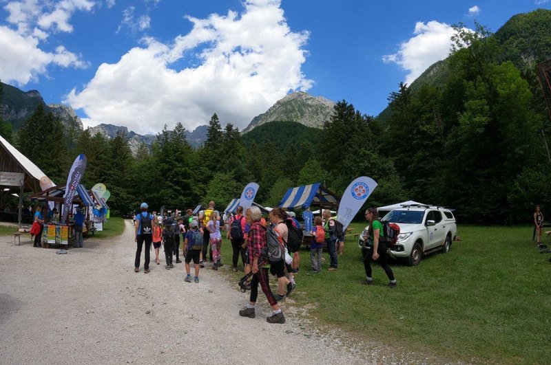 Markacija letos praznuje 100 let: v Kamniški Bistrici dan slovenskih planincev (foto: Hedvika Petkovšek)