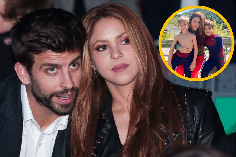 Pique zavrnil prošnjo Shakire, da bi otroka odpeljala na počitnice (foto: Profimedia/UsWeekly/fotomontaža)