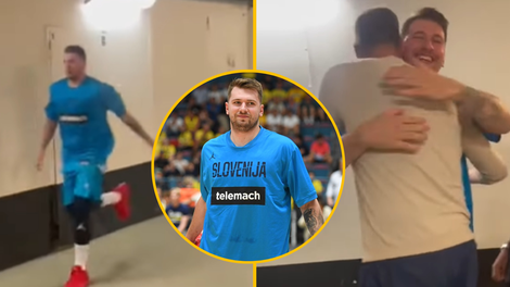 Prikupen VIDEO: Dončić ni skrival navdušenja, ko je videl svojega idola