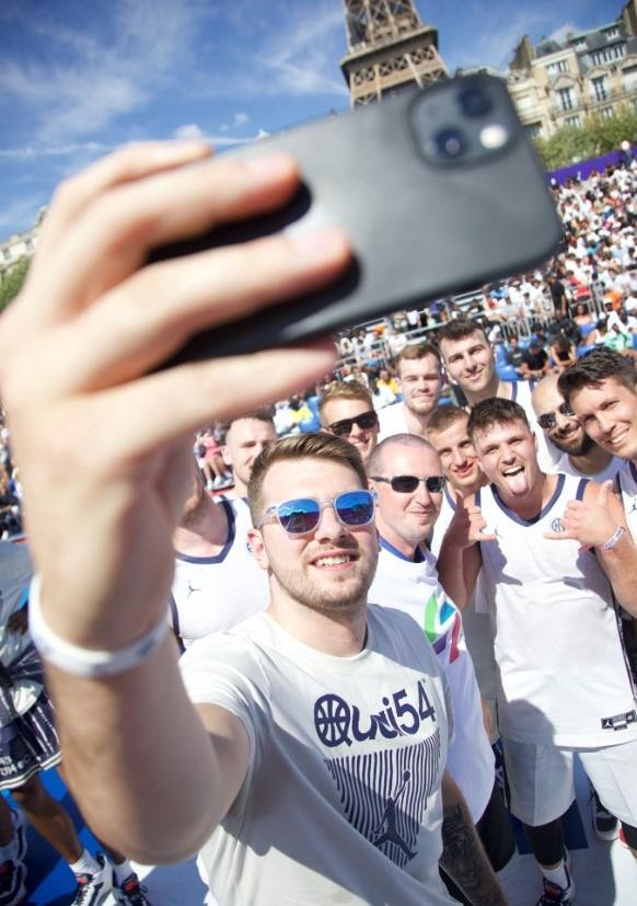 Luka Dončić iskreno o zvestobi in prihajajočem evropskem prvenstvu (foto: Twitter/Quai 54)