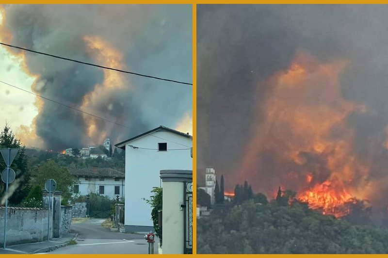 FOTO in VIDEO: Grozljivi posnetki požarov, ki so jih ujeli domačini (foto: Fotomontaža)