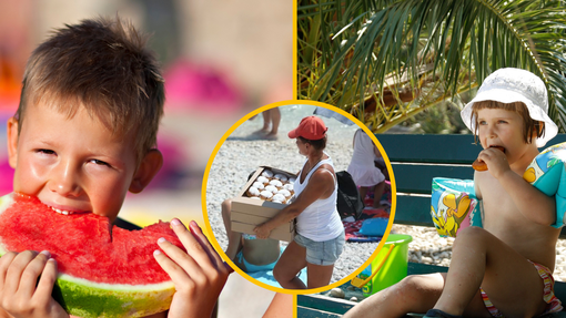 FOTO: Pa še res je! To hrano si najpogosteje privoščimo na plaži