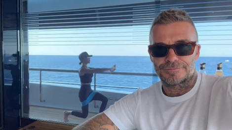 Tako se David Beckham norčuje iz Victorijine vadbene rutine