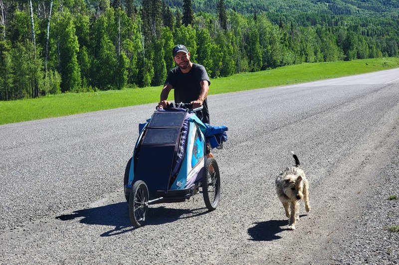 Oliver Tič napovedal nov pohodniški projekt in razkril, kam ga bo ponesla pot (foto: Oliver Tič)