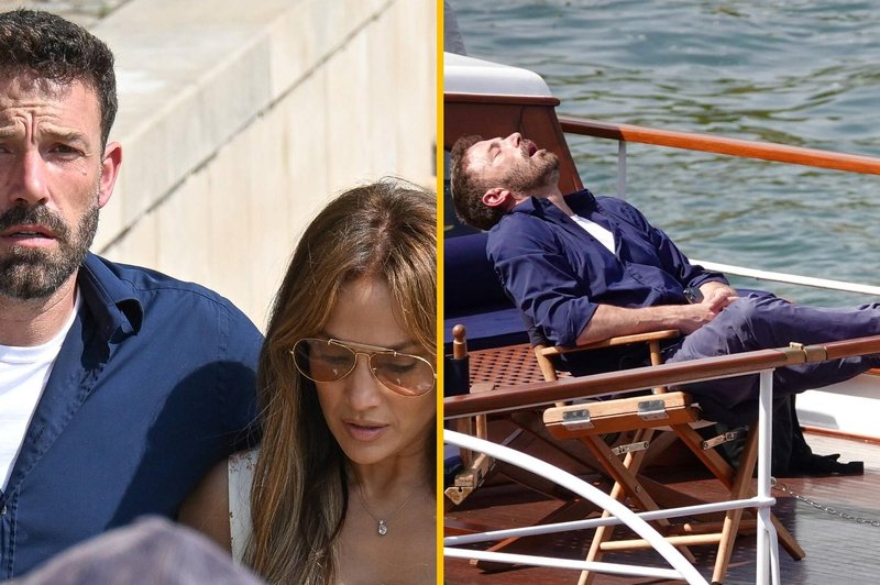 FOTO: Ben Affleck teden po poroki z Jennifer Lopez vidno izčrpan (foto: Profimedia/fotomontaža)