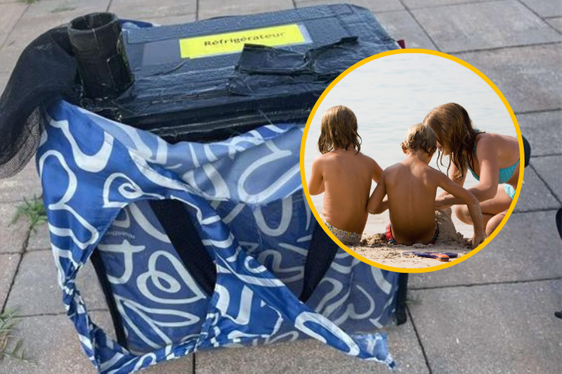 Na priljubljeni hrvaški plaži gole otroke snemala s kamero, skrito v hladilni torbi (foto: PU istarska/Profimedia/fotomontaža)