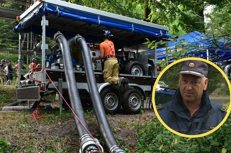 Koliko vode potrebuje slovenska Istra, da bi se izognili najhujšemu scenariju? (foto: Uprava Republike Slovenije za zaščito in reševanje/Pop Tv/fotomontaža)