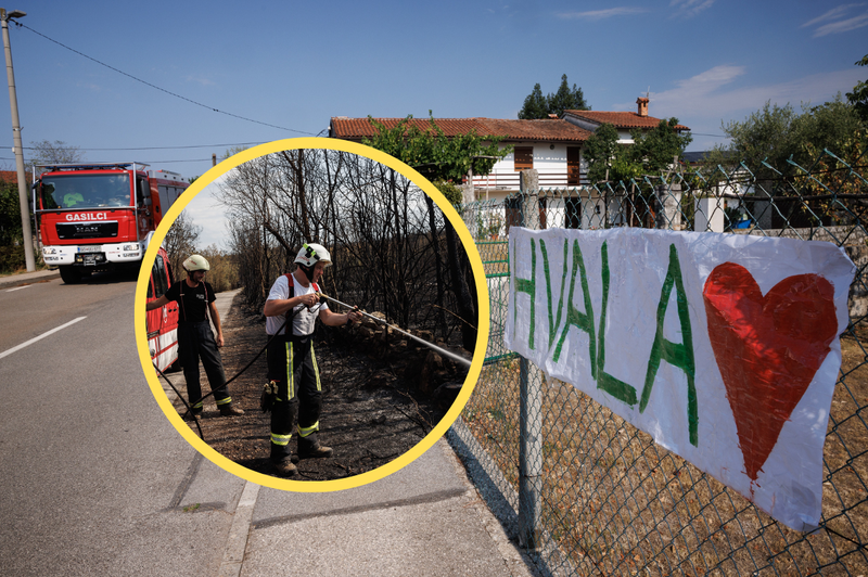 Zapis gasilskega poveljnika, ki res seže v srce: "Niti eden slovenski gasilec ni šel na Kras pomagat za denar" (foto: Bobo/fotomontaža)