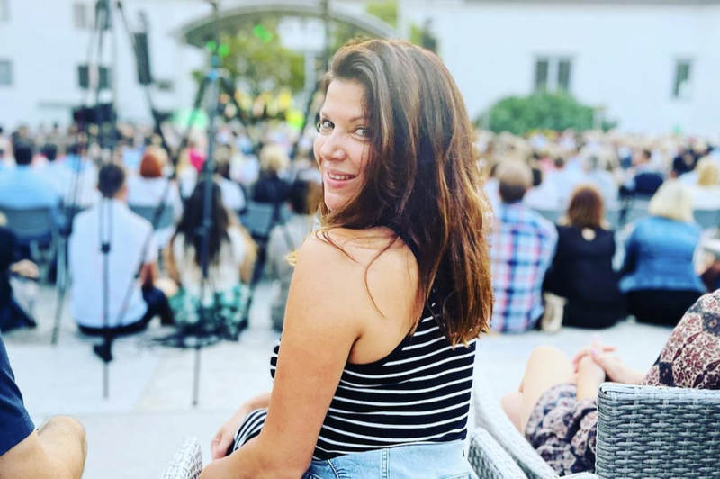 (FOTO) Kateri znan obraz je Jasna Kuljaj srečala na ulicah Šibenika? (foto: Instagram/Jasna Kuljaj)