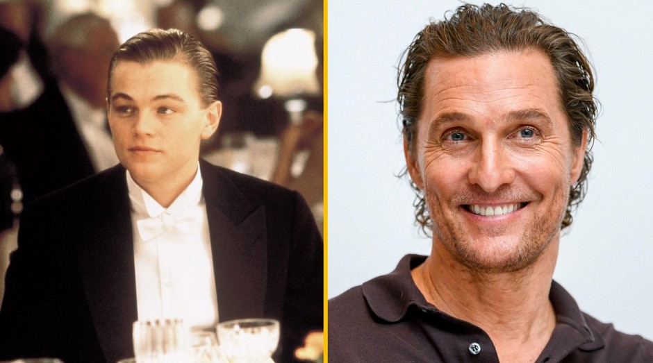 5. Leonardo DiCaprio in Matthew McConaughey – Titanik Ali ste vedeli, da je Matthew McConaughey imel priložnost igrati Jacka Dawsona …