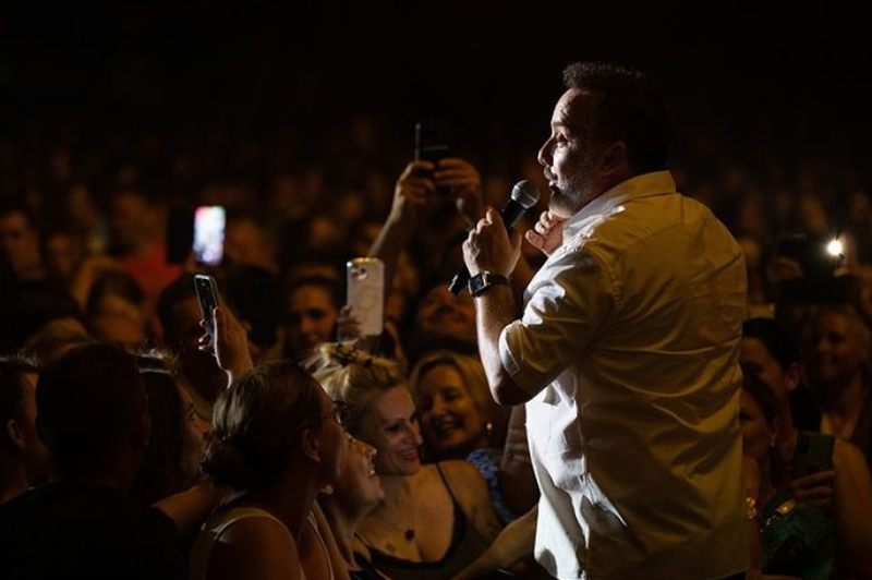 Tony Cetinski na koncertu: "Ne bom pel svojih treh največjih hitov, niste plačali" (foto: Instagram/Tony Cetinski)