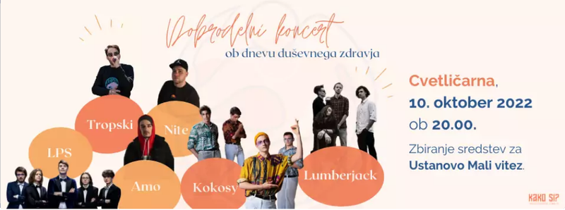 V Cvetličarni bo tudi letos dobrodelni koncert za Male viteze (foto: PROMO)