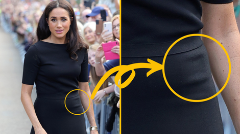 Je Meghan Markle na žalostnem dogodku po smrti kraljice nosila mikrofon?