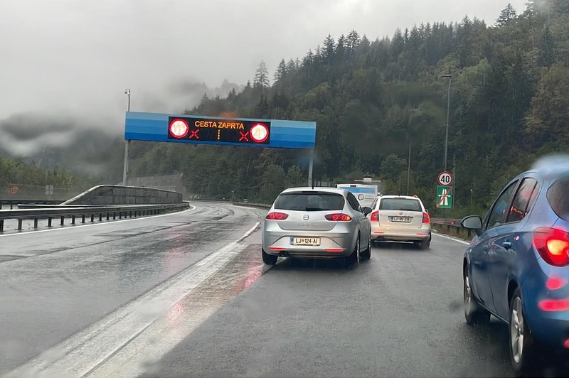 Nobene nesreče, avtocesta pa zaprta. Izvedeli smo, kaj se dogaja (foto: Uredništvo)