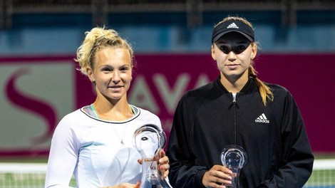 Po dramatičnem zaključku v Portorožu slavila Katerina Siniakova