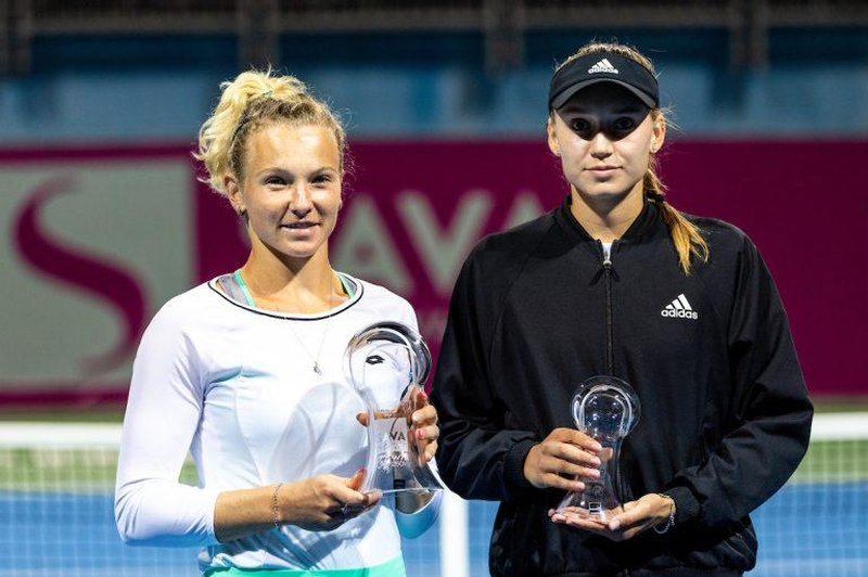 Po dramatičnem zaključku v Portorožu slavila Katerina Siniakova (foto: Tenis Slovenija)