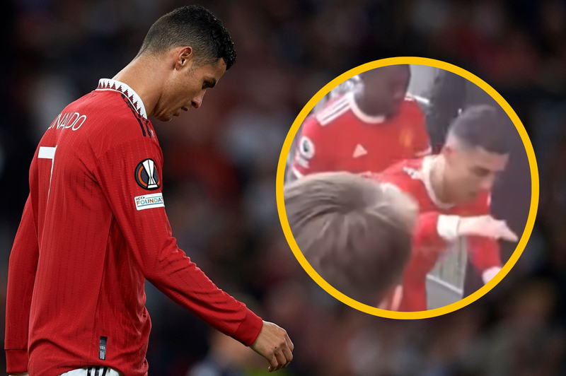 Ronaldo obtožen neprimernega in nasilnega vedenja: ga čaka prepoved igranja? (foto: Profimedia/posnetek zaslona/YouTube/ AFCClips)