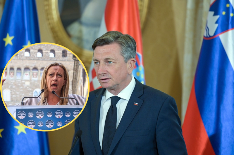 Kako Pahor komentira volilni izid v Italiji in komu je čestital? (foto: Profimedia/fotomontaža)