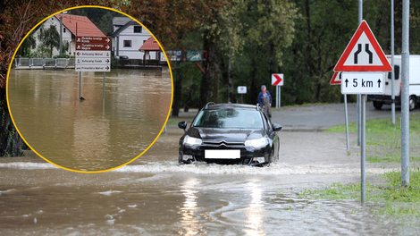 Deževju ni videti konca! Razkrivamo, v katerem delu Slovenije bo v naslednjih 24 urah najhuje